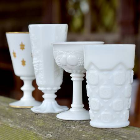 Vintage Milk Glass by Anchor Hocking