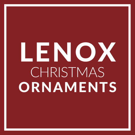 Lenox Christmas Ornaments by Lenox