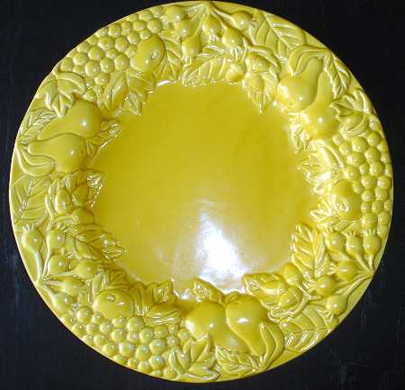 Embossed Bountiful Mustard by Zrike
