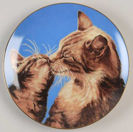 Mother and Child Cats by American Artists