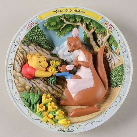 Winnie The Pooh 3-D by Bradford Exchange
