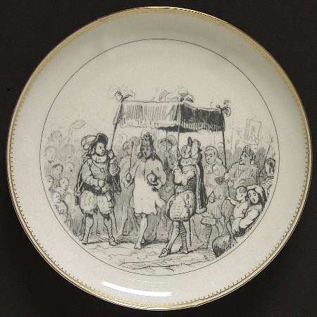 Hans Christian Andersen Plate by Bing & Grondahl
