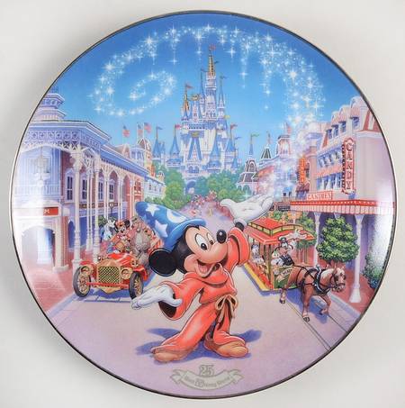 Walt Disney World 25th Anniversary by Bradford Exchange