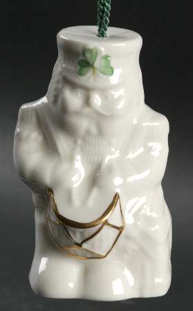 Nutcracker Bell Ornament by Belleek Pottery (Ireland)