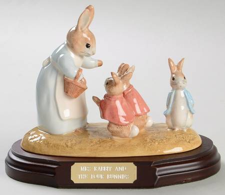 Beatrix Potter Annual Tableau Figurine by Beswick