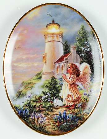 An Angels Light by Bradford Exchange