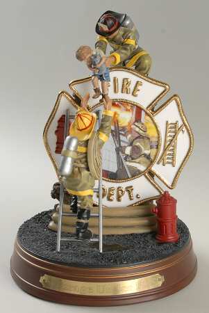 Firefighters A Tradition of Bravery by Bradford Exchange
