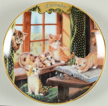 Timeless Tales Purr by Bradford Exchange