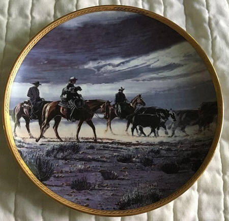Seasons of the Open Range by Bradford Exchange