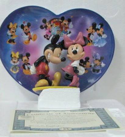Mickey & Minnie's 75th Anniv by Bradford Exchange