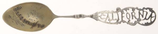 Sterling Souvenir Spoons by Campbell Metcalf