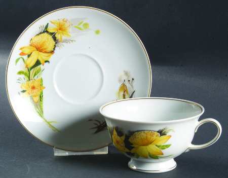Wildflowers of America Cup & Saucer by Danbury Mint