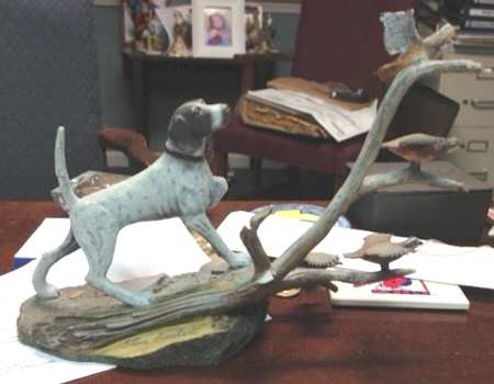 Dogs in the Field by Danbury Mint