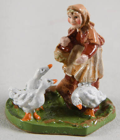 At the Bothy-Miniatures by David Winter