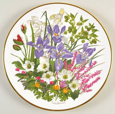 Flowers of the Year by Franklin Mint
