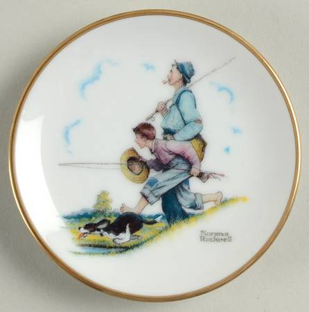 Four Seasons Miniature-Plates by Fairmont Collectible