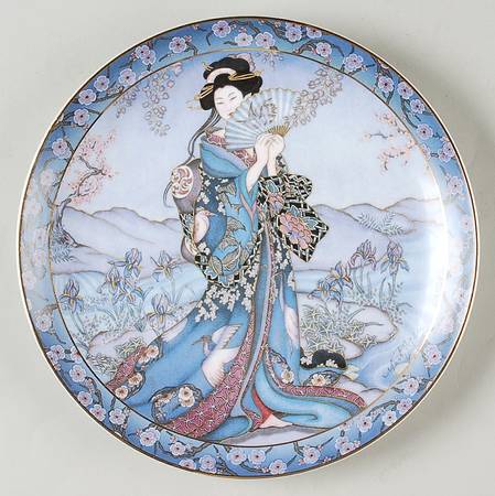 Flower Maidens by Franklin Mint