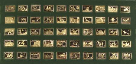 Duck Stamps of America Ingots by Franklin Mint