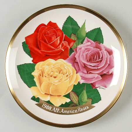All America Rose Plate #2 by Gallery Editions Limited