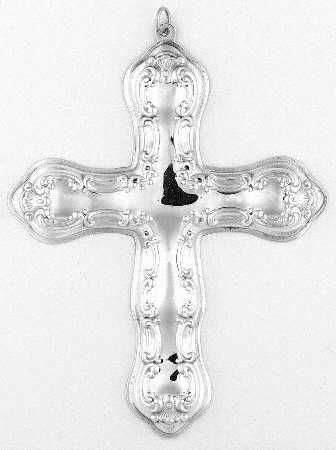 Annual Christmas Cross-Sterling by Gorham Silver