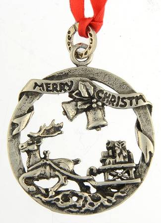 Bronzobianco Ornaments by Giovanni Raspini (Italy)