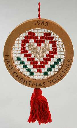 1985 Hallmark Christmas Ornaments by Hallmark Gold Crown