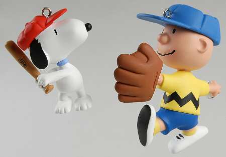 Peanuts Christmas Ornament by Hallmark Gold Crown