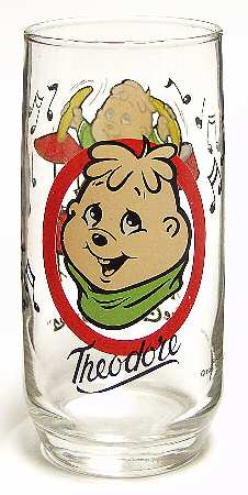 Chipmunks Glasses by Hardee's