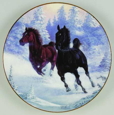 Spirit of The Mustangs by Hamilton Collection