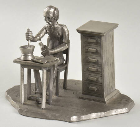 Oliveria Figurines by Heritage Pewter