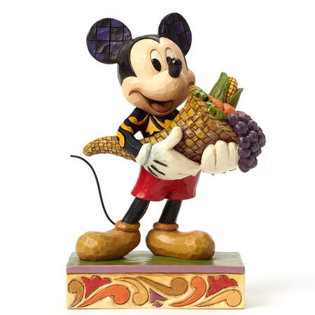 Mickey & Friends-Thanksgiving by Jim Shore