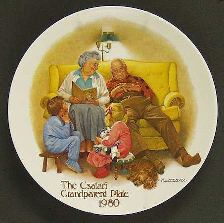 Csatari Grandparents by Edwin Knowles