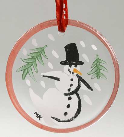 Annual Christmas Ornament by Kosta-Boda