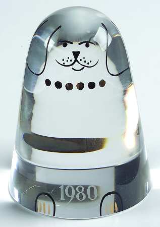 Kosta Boda Annual Paperweight by Kosta-Boda