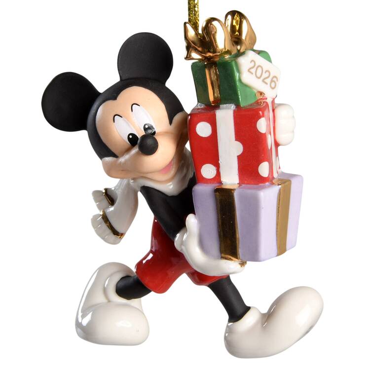 Mickey Mouse Annual Ornaments by Lenox