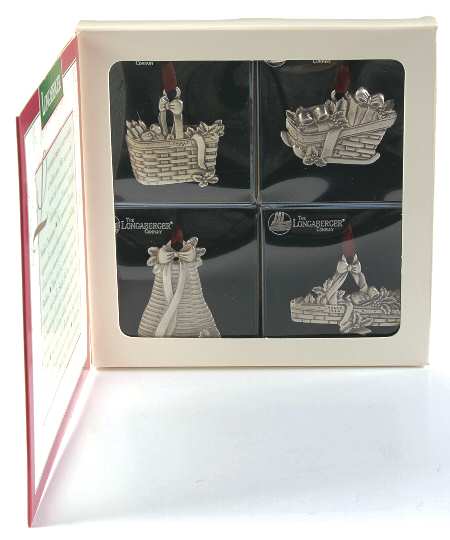Christmas Basket Collection by Longaberger (Metal)