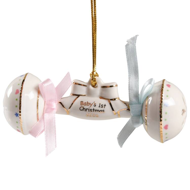 Baby's First Christmas-Rattle by Lenox