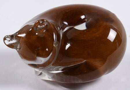 Art Glass Figurines by Langham Glass