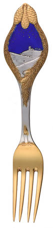 Christmas Fork by Anton Michelsen