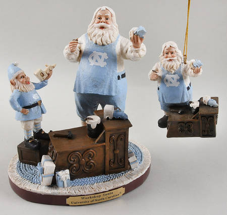 Collegiate Workshop Santa Figurine by Memory Company