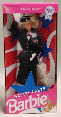 Stars N Stripes Barbies by Mattel