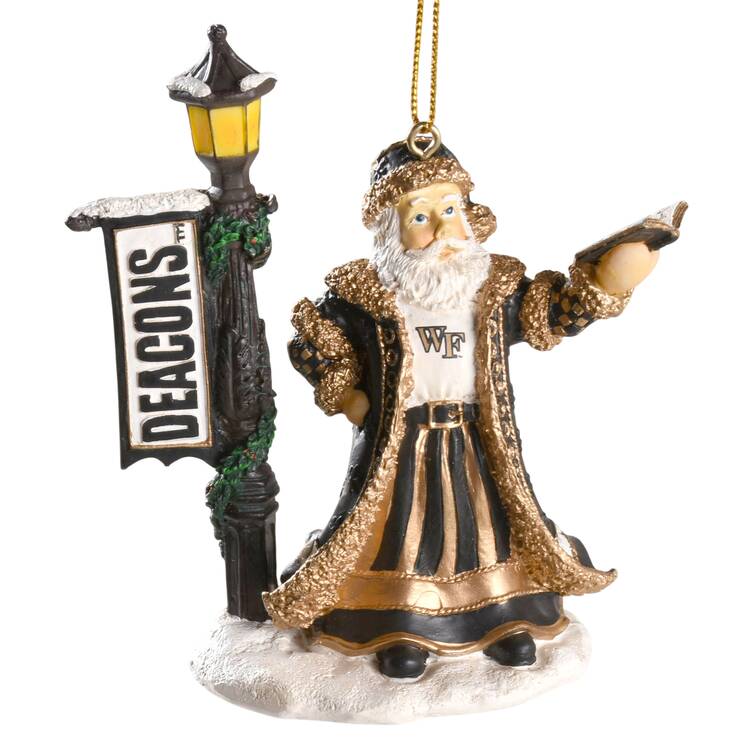 Collegiate Fight Song Santa Ornament by Memory Company