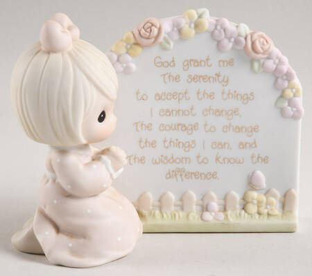 Serenity Prayer-Girl by Precious Moments