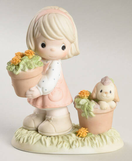 November-Calendar Girls by Precious Moments