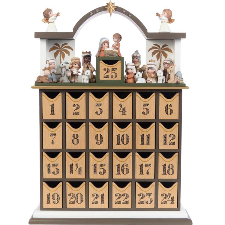 Countdown To Christmas Nativity Advent Calendar by Precious Moments