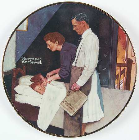 Rockwell Four Freedoms by River Shore