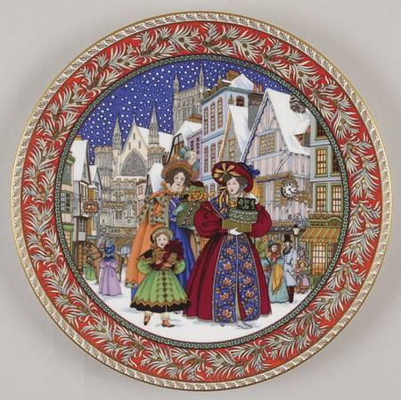 Christmas Past by Royal Worcester