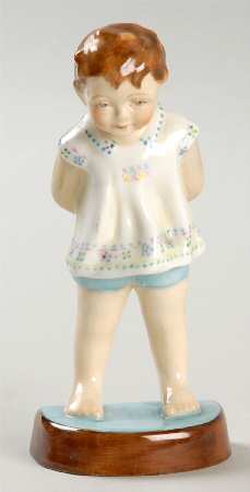 Michael, Tommy,  Mischief & Joan by Royal Worcester