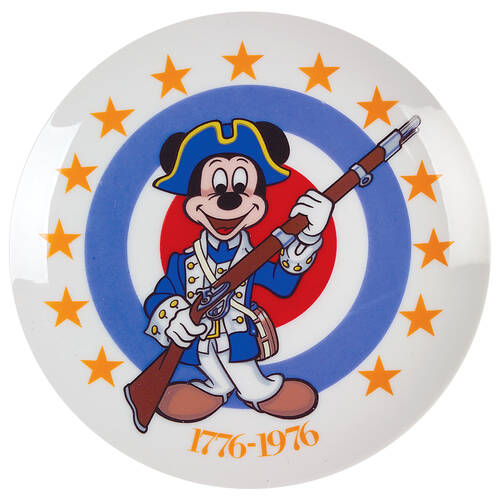 Disney Bicentennial Plate by Schmid
