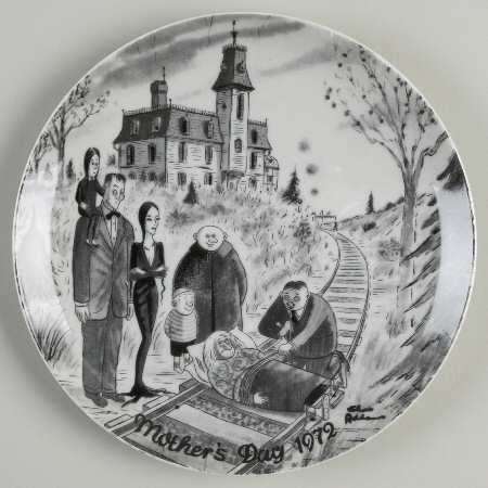 Addams Family Mothers Day Plate by Schmid